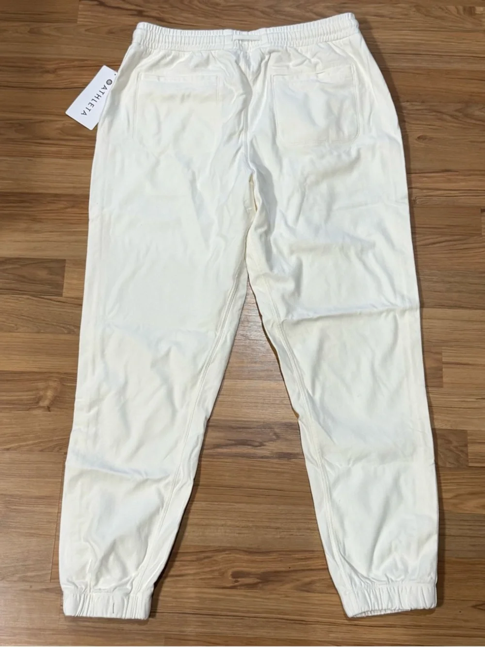 Women’s Athleta Farallon Jogger Size Large TALL In Magnolia White NWT - Picture 4 of 4